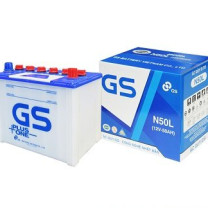 Ắc quy ô tô GS N50L nước (12v – 50ah) thay lắp tại Hà Nội 2025 Ắc quy ô tô GS N50L nước (12v – 50ah) thay lắp tại Hà Nội 2025