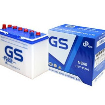 Ắc quy ô tô GS NS60 nước (12v – 45ah) thay lắp tại Hà Nội 2025 Ắc quy ô tô GS NS60 nước (12v – 45ah) thay lắp tại Hà Nội 2025