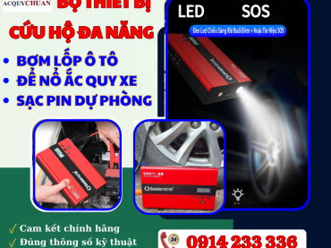 Thiết bị cứu hộ đa năng câu nổ, bơm lốp, pin dự phòng 2025 Thiết bị cứu hộ đa năng câu nổ, bơm lốp, pin dự phòng 2025