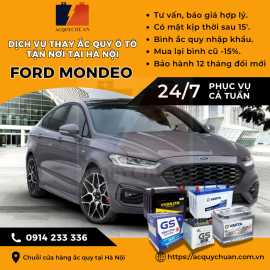 Ắc quy ô tô xe Ford Mondeo – thay giá bán tốt tại Hà Nội 2025 Ắc quy ô tô xe Ford Mondeo – thay giá bán tốt tại Hà Nội 2025