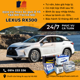 Ắc quy ô tô xe Lexus GS 200t thay lắp uy tín, giá tốt Hà Nội 2025 Ắc quy ô tô xe Lexus GS 200t thay lắp uy tín, giá tốt Hà Nội 2025