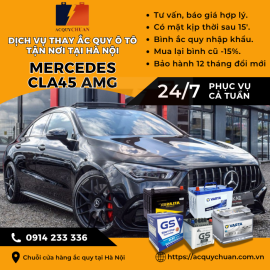 Ắc quy ô tô xe Mercedes CLS350 thay lắp uy tín tại Hà Nội 2025 Ắc quy ô tô xe Mercedes CLS350 thay lắp uy tín tại Hà Nội 2025