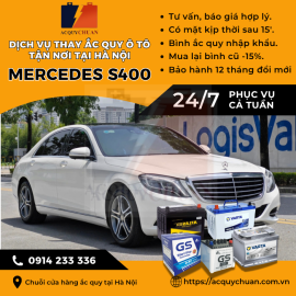Ắc quy ô tô xe Mercedes SL65 thay lắp bán uy tín tại Hà Nội 2025 Ắc quy ô tô xe Mercedes SL65 thay lắp bán uy tín tại Hà Nội 2025