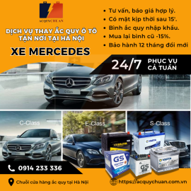 Ắc quy ô tô xe Lexus thay tận nơi uy tín giá bán tốt Hà Nội 2025 Ắc quy ô tô xe Lexus thay tận nơi uy tín giá bán tốt Hà Nội 2025