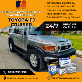 Ắc quy ô tô xe Toyota Crown thay lắp giá bán tốt tại Hà Nội 2025 Ắc quy ô tô xe Toyota Crown thay lắp giá bán tốt tại Hà Nội 2025