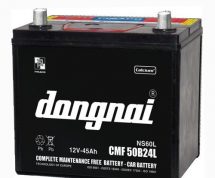 Ắc quy ô tô Đồng Nai 50B24L khô (12v - 45ah)