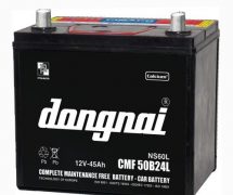 Ắc quy ô tô Đồng Nai 50B24R khô (12v - 45ah)