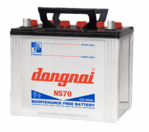 Ắc quy ô tô Đồng Nai NS70L nước (12v - 65ah)