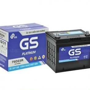 Ắc quy ô tô GS 75D23R khô (12v - 65ah)