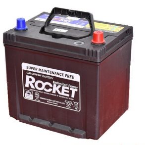 Ắc quy ô tô Rocket SMF 55D23L khô (12v - 60ah)