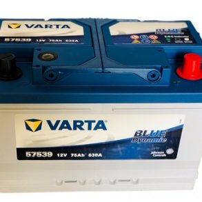 Ắc quy ô tô Varta 57539 khô (12v - 75ah)