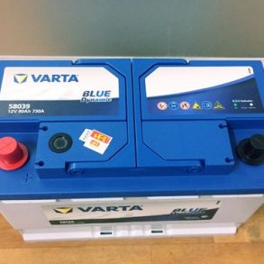 Ắc quy ô tô Varta 58039 khô (12v - 80ah)