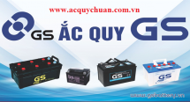 Sản phẩm ắc quy ô tô GS Việt - Nhật khô nước tại Acquychuan