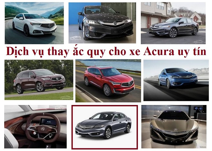 Ắc quy cho xe Acura tại Gia Lâm - Hà Nội