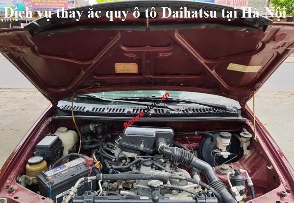 Ắc quy cho xe Daihatsu tại Ứng Hòa - Hà Nội