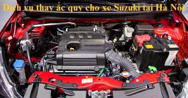 Ắc quy cho xe Suzuki tại Cầu Giấy - Hà Nội