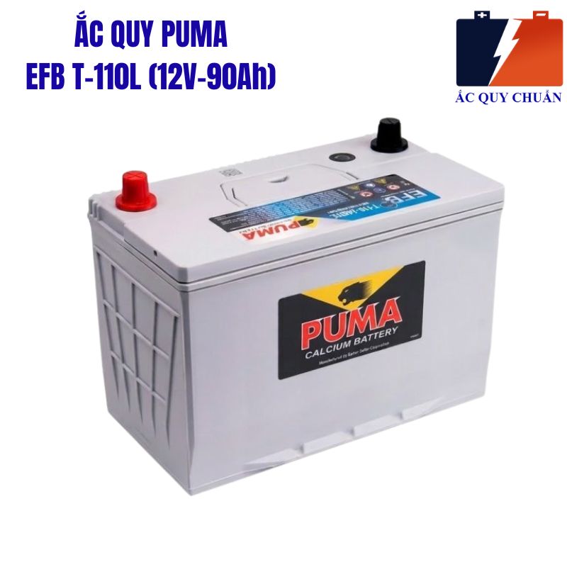 Ắc Quy Puma EFB T-110 (145D31L) 12V – 90Ah