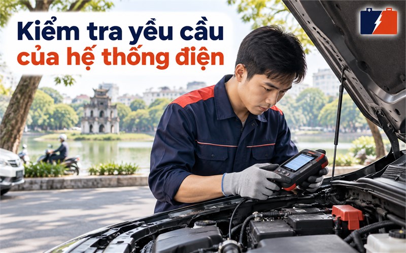 Kiểm tra yêu cầu của hệ thống điện